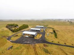 Full Integrate Farm Storage System Aerial Overview