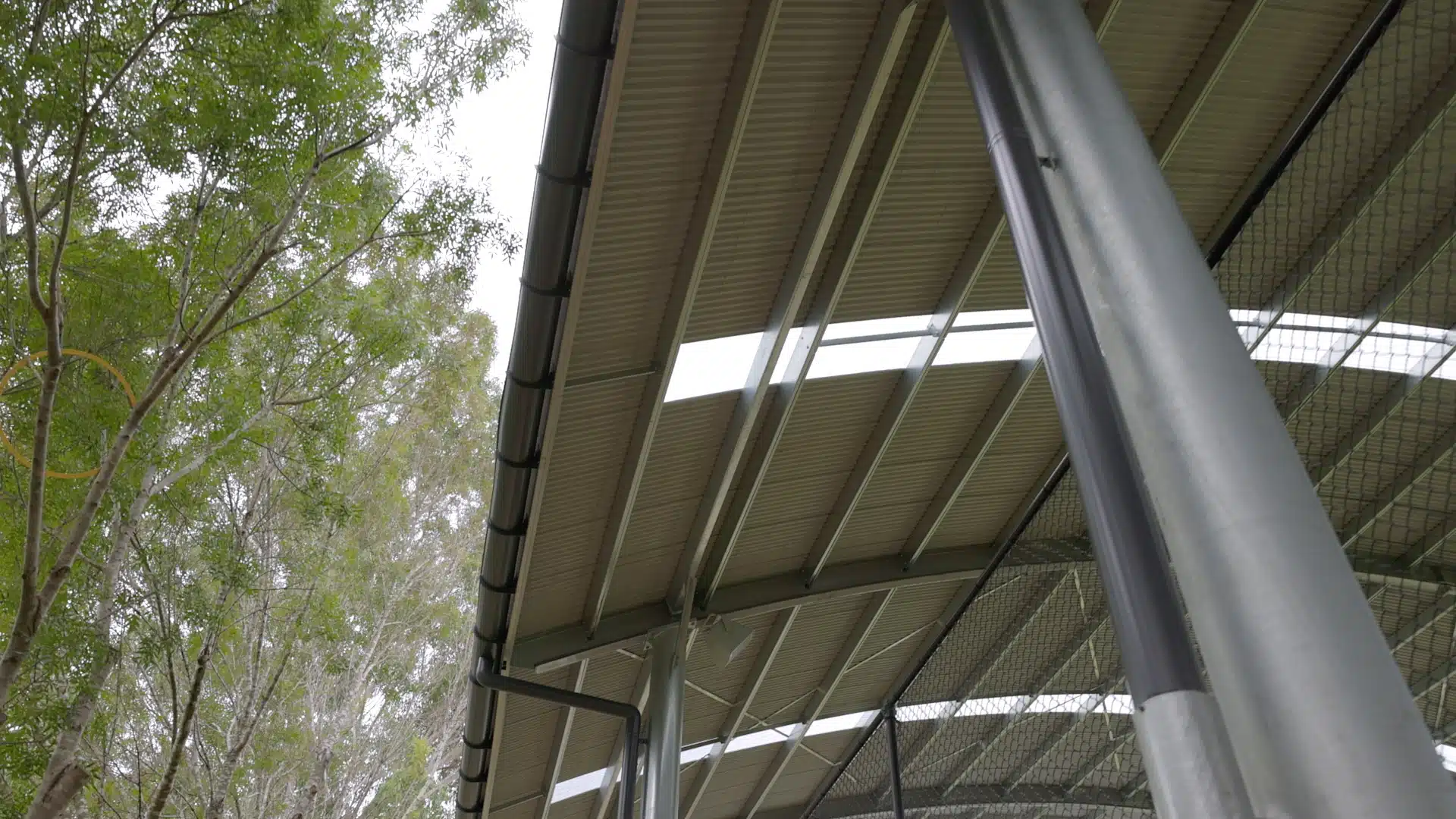 Close up of a Cola roof