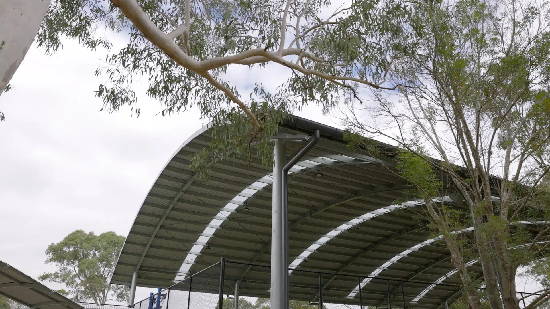 Close up of a Cola roof