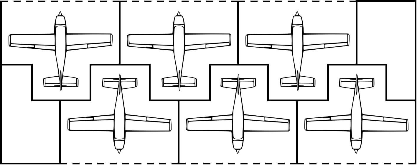 Aircraft Hangar Size Chart